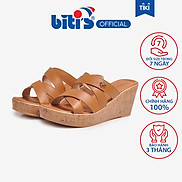 Dép Cao Gót Nữ Biti s Gosto GPW002800NAU Nâu