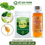 Mật Ong Hoa Cà Phê 420g + Bột Rau Má Sấy Lạnh 50g - Nguyên Chất Vũ Gia