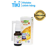 Xịt họng thảo dược Fitolabs Keobi giúp làm sạch, sát khuẩn, dịu họng