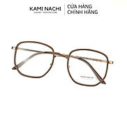 Gọng kính Xuân Hè mới KAMI NACHI 01216, chất liệu nhựa phối kim loại