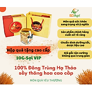 HỘP QUÀ TẶNG CAO CẤP ĐÔNG TRÙNG HẠ THẢO BDAGRI SẤY THĂNG HOA