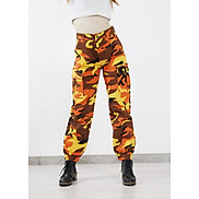 Quần Lính Jogger Camo Rằn Ri