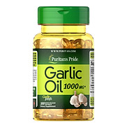 Viên Uống Tinh Dầu Tỏi Puritan s Pride Garlic Oil 1000mg 100 Viên Của Mỹ