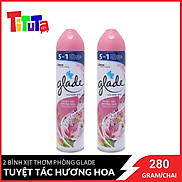 Combo 2 Bình Xịt Thơm Phòng Glade Nature Tuyệt Tác Hương Hoa 280gx2