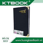 Gói 2 cuốn Sổ ghi chép Bìa Da Đen KTBOOK Cao Cấp KT 5 Dày dòng kẻ ngang