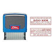 khắc dấu MST Lớn shiny s854 khắc theo yêu cầu