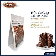 Bột Cacao Nguyên Chất KA CACAO - Không đường - Hương vị sôcola tự nhiên