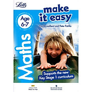 Sách - Letts Make It Easy - Maths Age 6-7