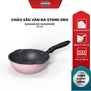 Chảo sâu vân đá Stone Pro Sunhouse SHSMRE