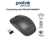 Chuột không dây PROLiNK PMW6007 kiểu dáng thời trang, tiết kiệm pin