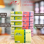 Giấy ăn PRIME 300 tờ 3 lớp giấy rút đa năng