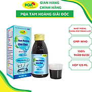 Siro Tam Hoàng Giải Độc PQA chai 125ml là dược phẩm thảo dược giúp thanh