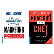 Combo 22 Quy Luật Bất Biến Trong Marketing + Khác Biệt Hay Là Chết