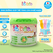 Sữa bột IQ KAO KID PLUS giúp trẻ ăn ngon tiêu hóa tốt tăng cân khỏe mạnh