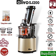 Máy Ép Chậm OLIVO SJ200  HÀNG CHÍNH HÃNG Máy Ép Trái Cây Rau Củ Quả Thương