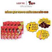 Combo 10 hộp Bánh que Toppo nhân kem dâu 40g