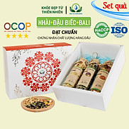 Hộp quà tặng trà hoa cao cấp - Set 2 Trà hoa quả Bali, Hoa nhài