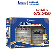 BỘ GIFTPACK 800g và 400g Sữa bột CaloSure America Vị thanh nhẹ - VitaDairy