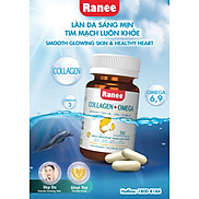 Thực Phẩm Chức Năng Ranee Collagen + Omega  Hộp 30 viên  Đẹp da, ngăn ngừa