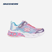 Giày sneaker bé gái Skechers Sweetheart Lights - 302313L-PRMT