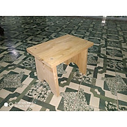 Ghế đòn gỗ Đòn gỗ thông ghế xổm kích thước đại 30 x 20 x 17 cm