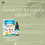 Dung dịch nhỏ giọt bổ sung vitamin K2 D3 cho trẻ GRAST 1 10ml