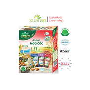 4 Loại Ngũ Cốc Xuân An ít đường Hộp 400G 25g 16 gói