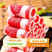 Chỉ giao HCM Ba Chỉ bò Mỹ cắt lát DTP - 500Gr