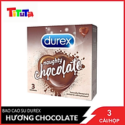 Bao Cao Su Durex Hương Naughty Chocolate - Socola 3 Cái Hộp