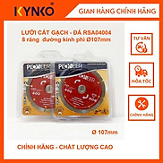 LƯỠI CẮT GẠCH - ĐÁ RSA04004 8 răng đường kính phi 107mm chuyên cắt gạch