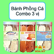 Bánh Phồng Cá Combo 3 Vị Cá