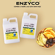 Combo 2 Chai Nước Lau Sàn Sinh Học ENZYCO Lên Men Từ Dứa Và Bồ Hòn Hương