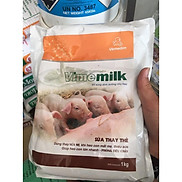 vime milk, sửa cho heo con, thay thế sửa mẹ 1kg bịt