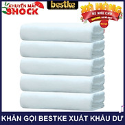 Combo 5 cái Khăn gội bestke 100% cotton xuất khẩu Nhật còn dư