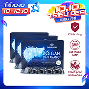 Combo 3 Viên Uống Bổ Gan Hỗ Trợ Giải Độc Gan Bổ Gan Dân Khang Vỉ 30 viên