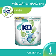 Túi Viên Giặt Xả Đa Năng 4 Trong 1 KA Universal 5 Viên Túi