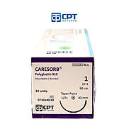 Chỉ phẫu thuật tự tiêu CPT Caresorb Polyglactin số 1 - GT40A40L90