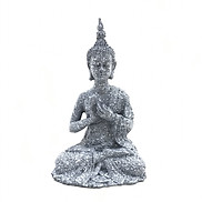 Tượng Đá Phật Thái Thủ Ấn - Chuyển Pháp Luân Ấn- Đá Xám