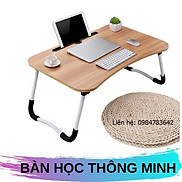 Bàn Học - Làm Việc Gấp Gọn Thông Minh, Có Khe Cắm Ipad