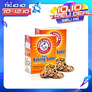 Bộ 2 Hộp Bột Baking Soda Đa Công Dụng 454g - Arm & Hammer Chính Hãng