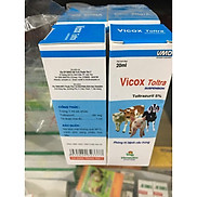 CẦU TRÙNG VICOX TOLTRA LỌ 20ML-120ML