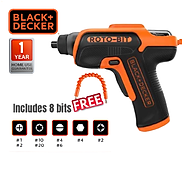 Máy vặn vít cầm tay 3,6V Black & Decker CS36BSB-B1 hàng Chính hãng