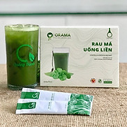 Rau Má Uống Liền ORAMA không đường 15x3g- rau má tươi nguyên chất