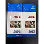 1 lọ ARALIS 120ml dùng cho tiêu chảy, viêm dạ dày trên bê bò dê cừu heo