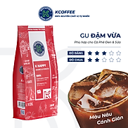 Combo 2 túi cà phê rang xay xuất khẩu K-Happy thương hiệu K-Coffee 227g gói