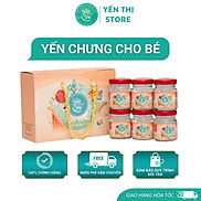 Yến Thị- Gói yến dành cho bé-Yến kird bổ sung canxi, HMO-hũ 42ml