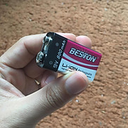 Pin sạc 9V Beston Li-Ion dung lượng cao, bộ sạc pin vuông dùng cho micro