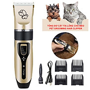 Tông Đơ Cắt Tỉa Lông Chó Mèo Pet Grooming Hair Clipper Kit