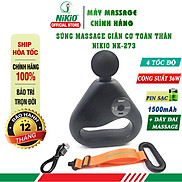 Súng massage giãn cơ toàn thân Nikio NK-273 - Kèm dây đai massage