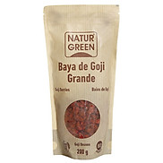 Kỷ Tử Goji Berries Hữu Cơ NaturGreen 200g